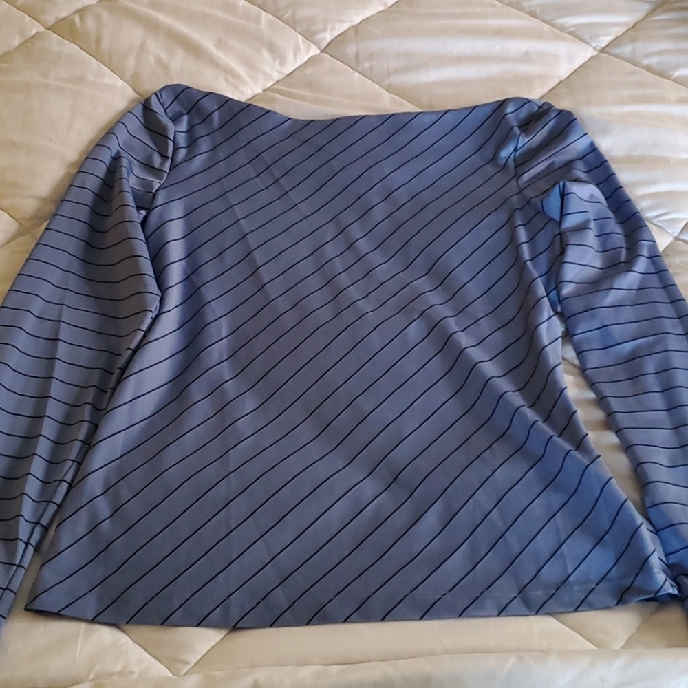 NOS Y2K Express women's Boatneck shirt Size Large